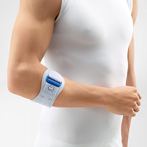 Bauerfeind EpiPoint Elbow Strap Titanium Support for Tendon & Elbow Pain Relief