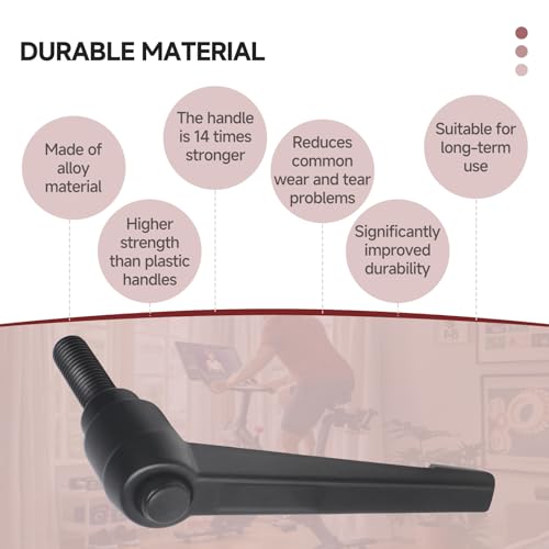 Peloton Exercise Bike Handlebar Height Adjustment Lever Alloy Replacement - L Handle