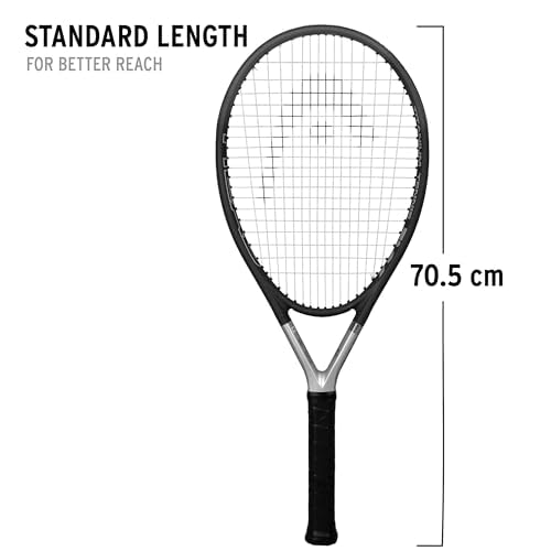 HEAD Ti.S6 Tennis Racket 4 3/8-inch Oversized Head, Lightweight, Pre-Strung