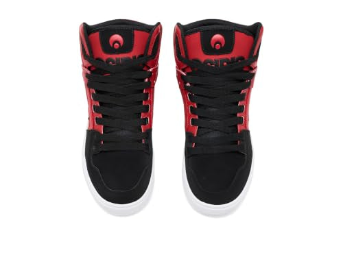 Osiris Mens Clone Skate Shoes 14 Red/Black/Font - Trendy and Durable Footwear