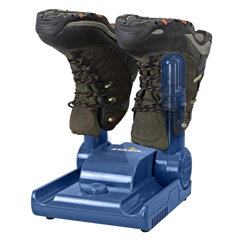 DRYGUY Stabil Shoe Dryer with 2 Ports for Boots, Shoes & Gloves, Blue