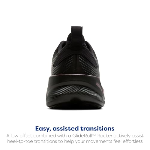 Brooks Women’s Ghost Max 4 Running Shoes - 8 Wide Black & Rose Gold