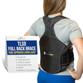 Universal TLSO Full Back Brace for Scoliosis & Kyphosis - Adjustable Support