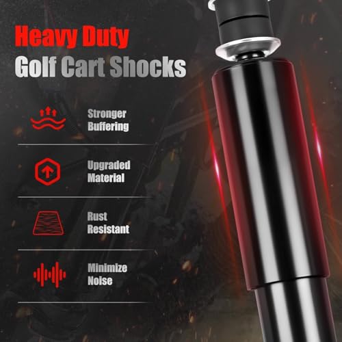 Golf Cart Shocks Front & Rear 4PCS for EZGO TXT Medalist Marathon 1994+
