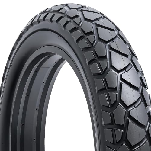 YunSCM 2-Pack 20x4.0 Fat Bike Tires for Electric & Mountain Bikes