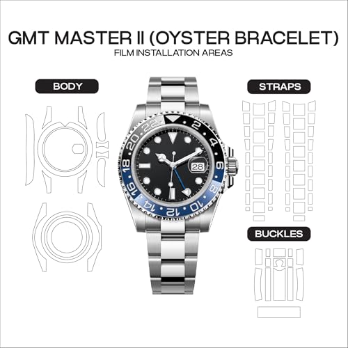 Watch Protection Film for Rolex GMT-Master II 40mm Case & Oyster Bracelet