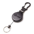 KEY-BAK Heavy Duty Retractable Key Holder 28 Inch Kevlar Cord - Made in USA