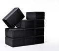 Black 4in Foam Yoga Blocks Bulk 10 Pack for Support & Flexibility