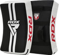 RDX White Muay Thai Kick Shield - Curved Heavy Striking Body Pad for MMA Boxing Training