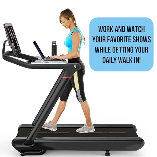 Selina Laptop Tray for Peloton Tread - Treadmill Desk & Phone Holder