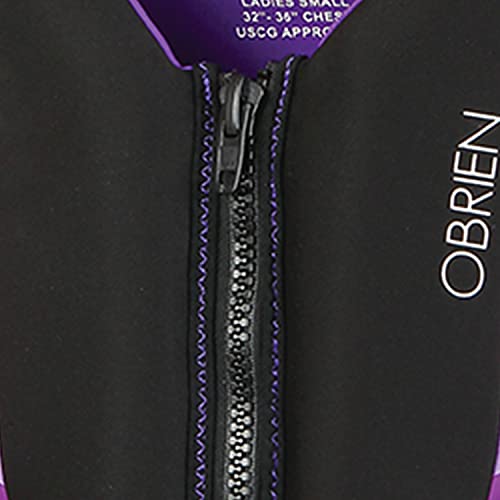 O'Brien Women's Focus Neoprene Life Jacket Purple Medium CGA Approved Watersports