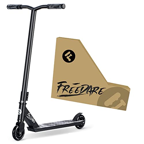 FREEDARE Complete Pro Stunt Scooter Kids Teens Adults Black JB1