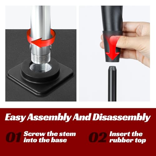 Portable Baseball Batting Tee - Height Adjustable for All Ages