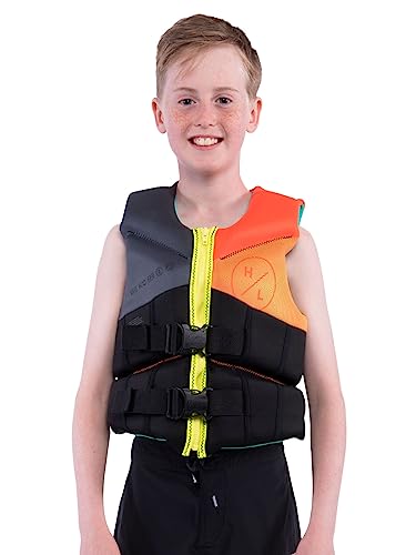 HyperLite Elite Youth Life Jacket for 50-90lbs | USCG Approved Water Safety & Water Sports