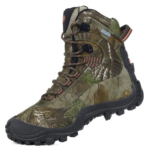 Men's Lightweight Insulated Hiking Boots - 10.5 Camouflage Variation