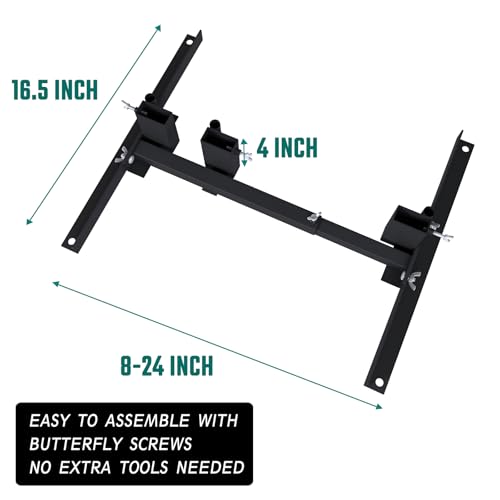 Atflbox 2-Pack Shooting Target Stand with 10 Paper Targets & Adjustable Base