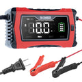 Smart Battery Charger 10A 12V & 24V with Repair Function - Lithium & Lead Acid