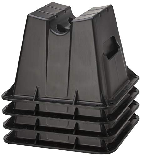 Attwood Pontoon Winter Storage Blocks Set of 4 - Heavy-Duty Support & Hull Protection