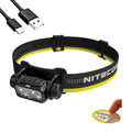 Nitecore NU43 Rechargeable Headlamp 1400 Lumens, Lightweight Camping & Running Light with Spotlight, Floodlight, Red Light