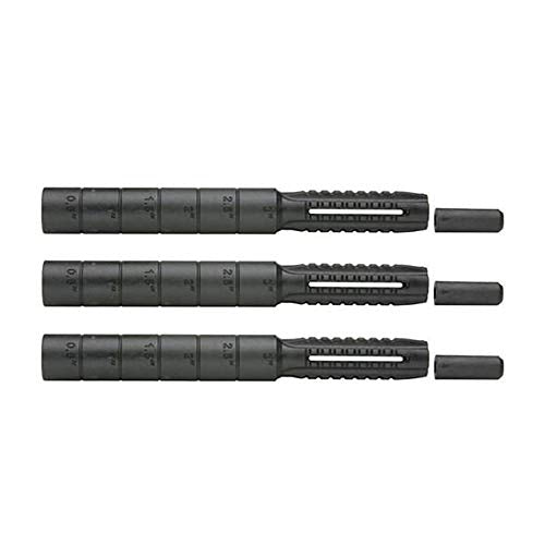 Golf Shaft Extensions Rubber 3 Pack - Fits Steel & Graphite Shafts .540" to .590"