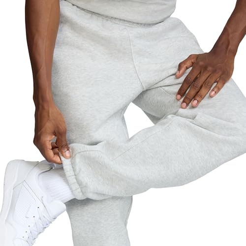 Champion Men's Cinched-Bottom Fleece Sweatpants 4X-Large Oxford Gray