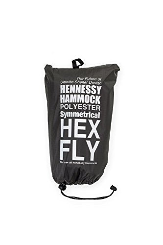 Hennessy Hammock Hex Rainfly Coyote Brown Symmetrical 70D Polyester Tarp