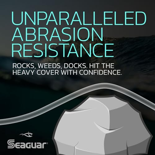 Seaguar Red Label 15lb Fluorocarbon Fishing Line 1000yds - Clear, Heavy Duty
