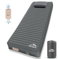 AKUDY Grey Self-Inflating Sleeping Pad with Electric Pump - Single