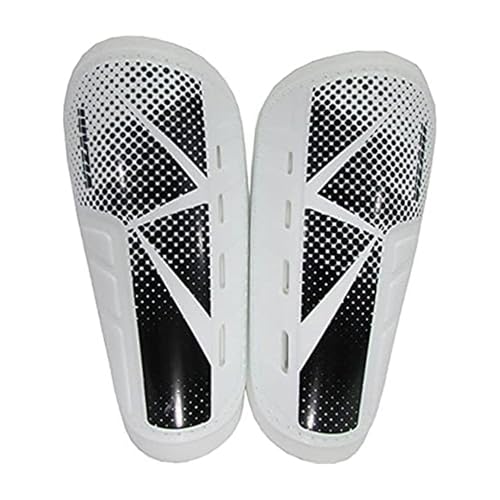 Vizari Vector Shinguard - Size L White Soccer Protective Gear