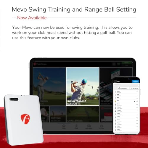 Golf Launch Monitor and Simulator with 18 Data Parameters - Mevo Gen2 Portable Golf Radar