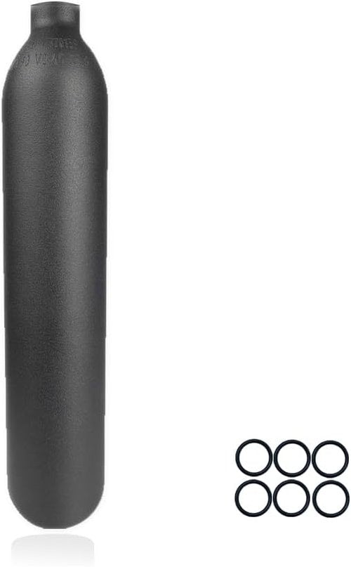 4500 PSI Aluminum Air Bottle - M18 x 1.5 Refillable High-Pressure PCP Cylinder for Scuba Games