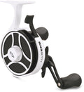 Inline Ice Fishing Reel - Left Hand Retrieve, Freefall Ghost System