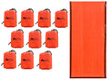Sierra Madre Emergency Sleeping Bag Pack of 10 Waterproof Thermal Bivy Sacks