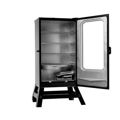 Masterbuilt 30-Inch Digital Electric Vertical Smoker with Window & Legs, 710 sq in