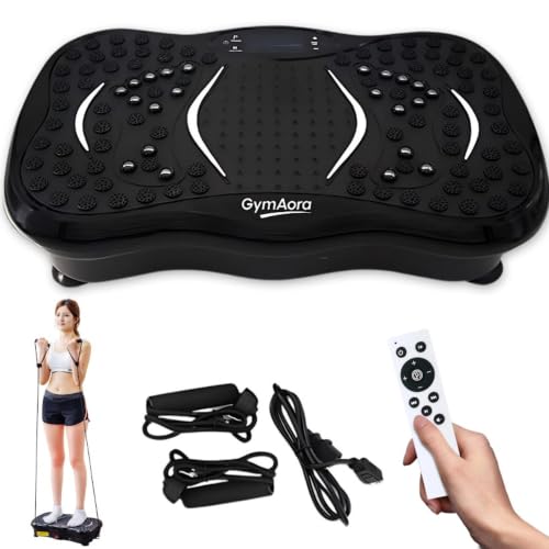 GymAora Whole Body Vibration Exercise Machine 330LBS Capacity, 120 Speed Levels