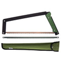 Agawa Boreal21 Folding Saw Kit with Dual Blades & Green Cordura Sheath
