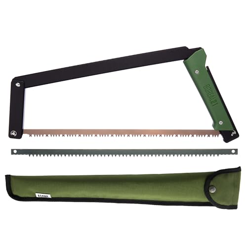 Agawa Boreal21 Folding Saw Kit with Dual Blades & Green Cordura Sheath