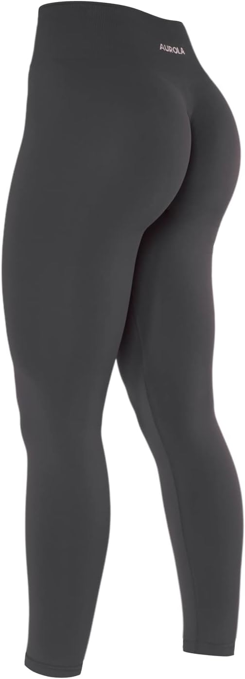 AUROLA Dream Collection High Waist Seamless Workout Leggings - Women's Athletic Gym Pants