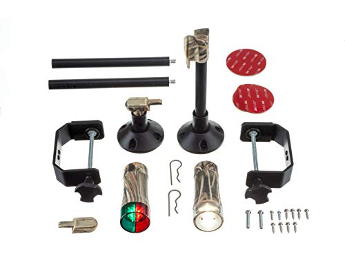 Attwood Portable Navigation LED Light Kit Camouflage One Size Multi-Mount