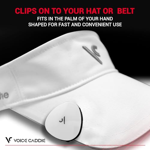 Voice Caddie VC300SE Golf GPS Rangefinder with Voice Output & Course Recognition