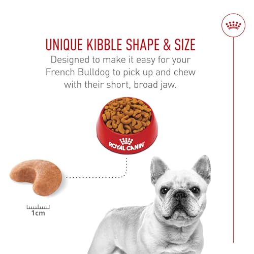 Royal Canin French Bulldog Adult Dry Dog Food 17 lb Bag - Breed-Specific Nutrition