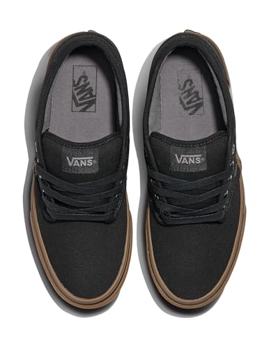 Vans Men's Atwood Sneakers Black/Gum Size 11 - Canvas & Rubber