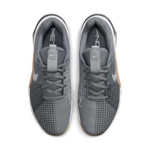 Nike Men's Metcon 8 Sneakers 9.5 Smoke Grey White Cross-Training Shoes
