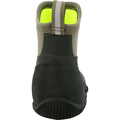 MUCK Men's Edgewater Classic Mid Waterproof Boots - Olive Green, 8