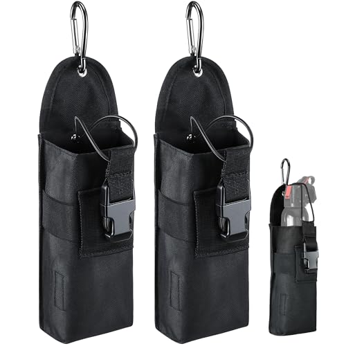 Bear Spray Holster with Quick Release Buckle - Black - for 7.9 & 9.2 fl oz Canisters