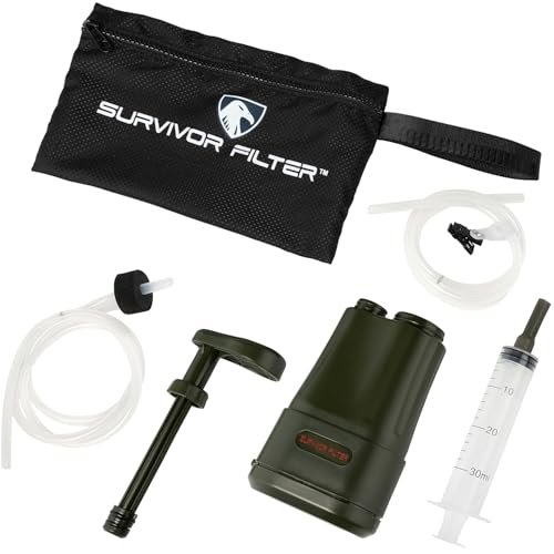 Survivor Filter PRO X Electric Water Filter Backup Kit for Emergency & Travel