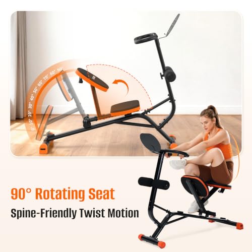 HXD-ERGO Full Body Back & Hamstring Stretching Machine - Adjustable Home Flexibility Trainer