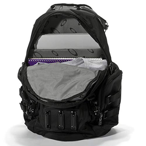 Bathroom Sink Backpack - 23L Capacity, Padded Laptop Sleeve, Black