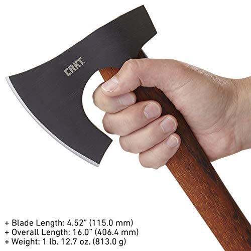 CRKT Freyr Outdoor Axe - Black, 2746, Tactical Camping & Hunting Tool