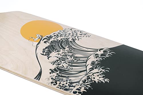 Kanagawa Freeride Pro Longboard Cruiser 40 Inch - Urban Maple Deck & Adjustable Trucks